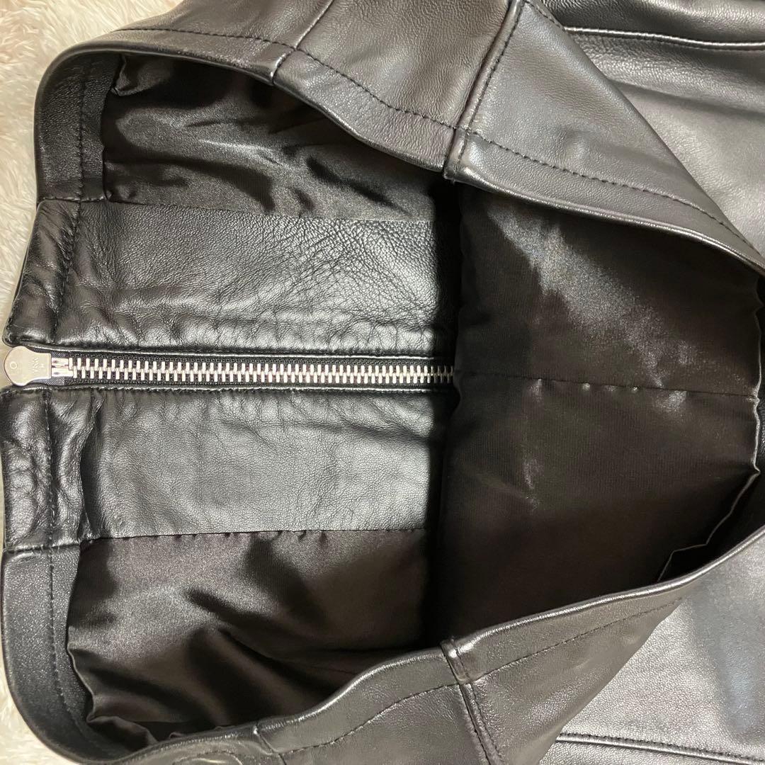【SIN様JACK ROSE ライダースジャケット　シングルス　レザージャケット