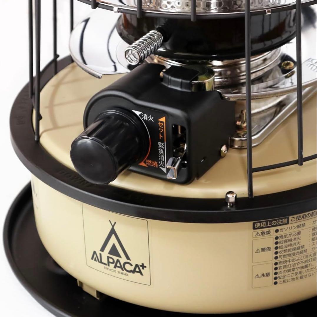 ALPACAアルパカストーブ TS-77 NC収納バッグと五徳付き(新品同様)