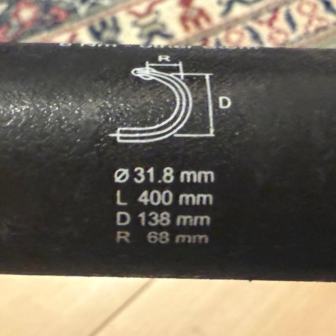 【カーボン】ITM X-ONEハンドルバー 400mm