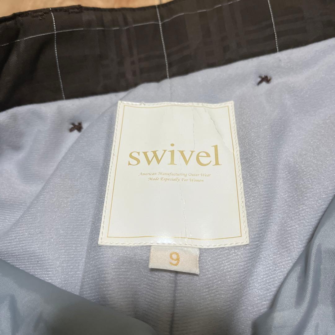 swivel スウィベル 上下セット スノボ ジャケット 9号 パンツ 9号