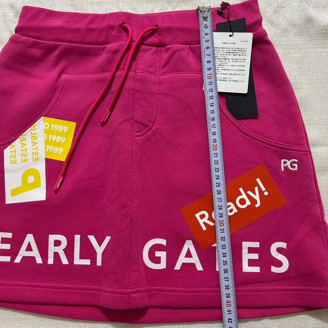 パーリーゲイツ ☆新品タグ付き☆レディースsize１ スウェット素材　ピンク