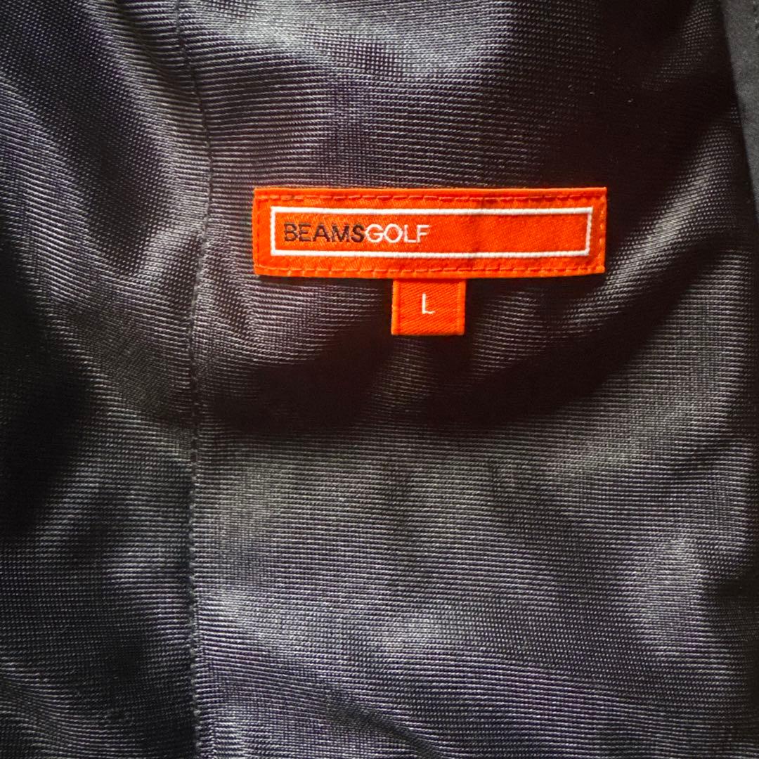 【美品　最安値!?】BEAMSGOLF フルジップ　中綿ジャケット　ブラック　Ｌ