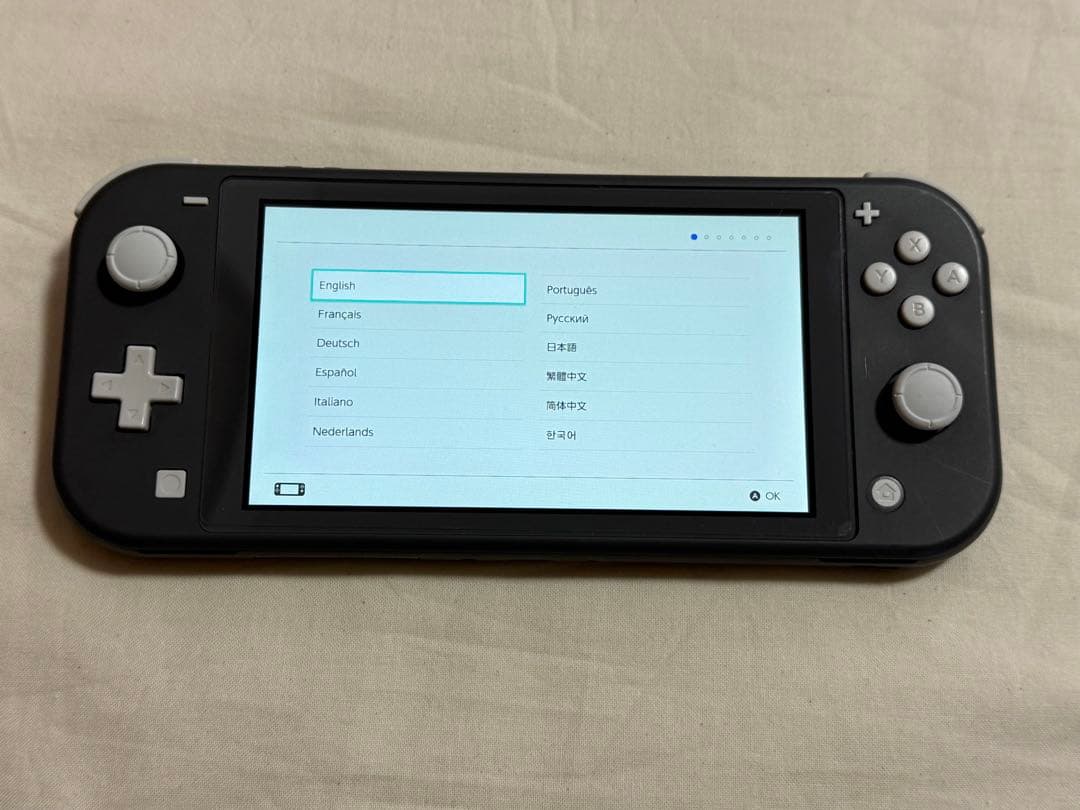Nintendo Switch Lite 本体　グレー
