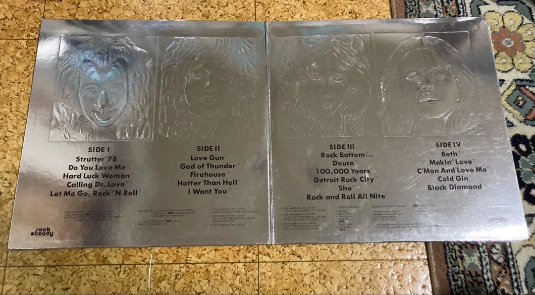 値引です！！KISS DOUBLE PLATINUM レコード