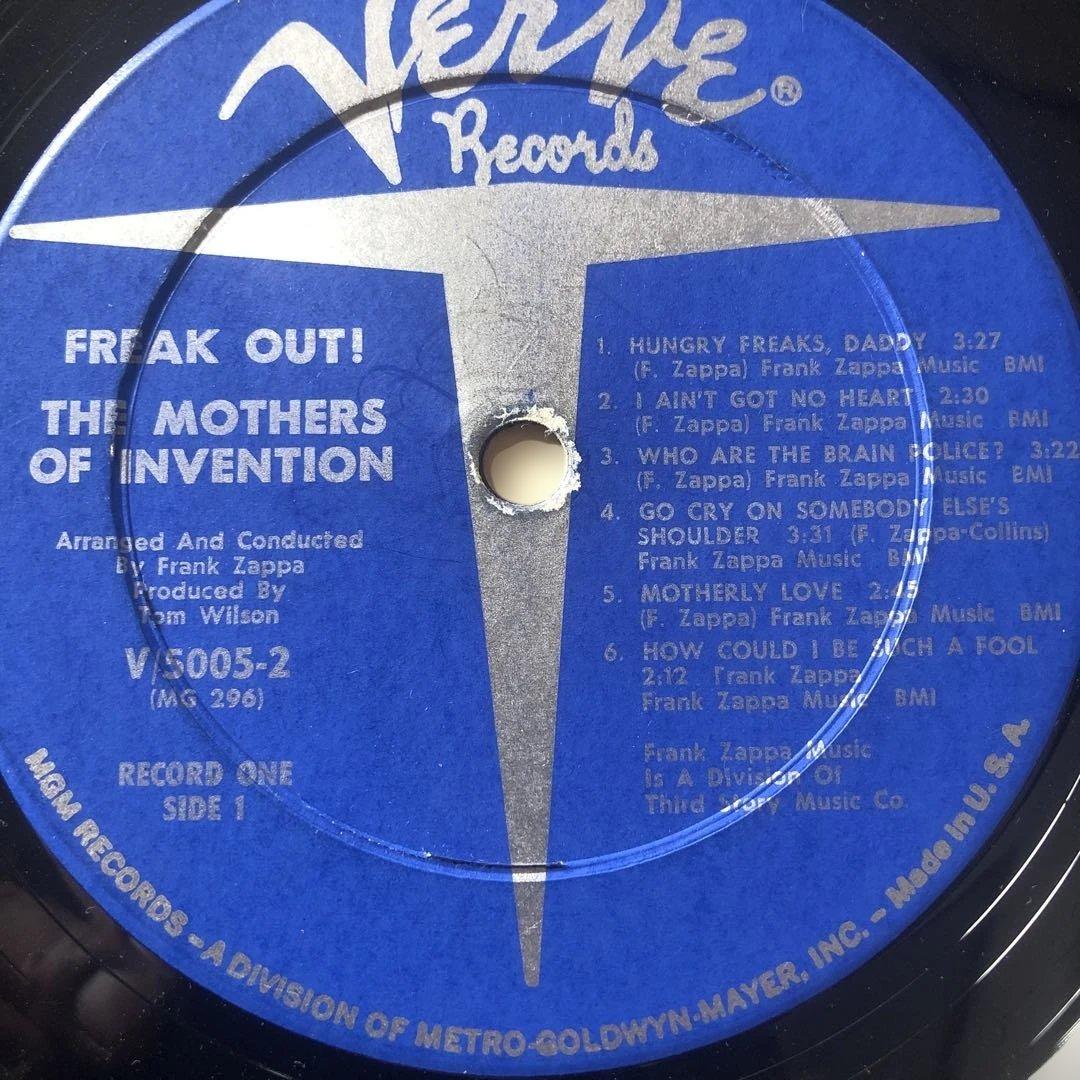 frank zappa freak out! us オリジナル　mono レア