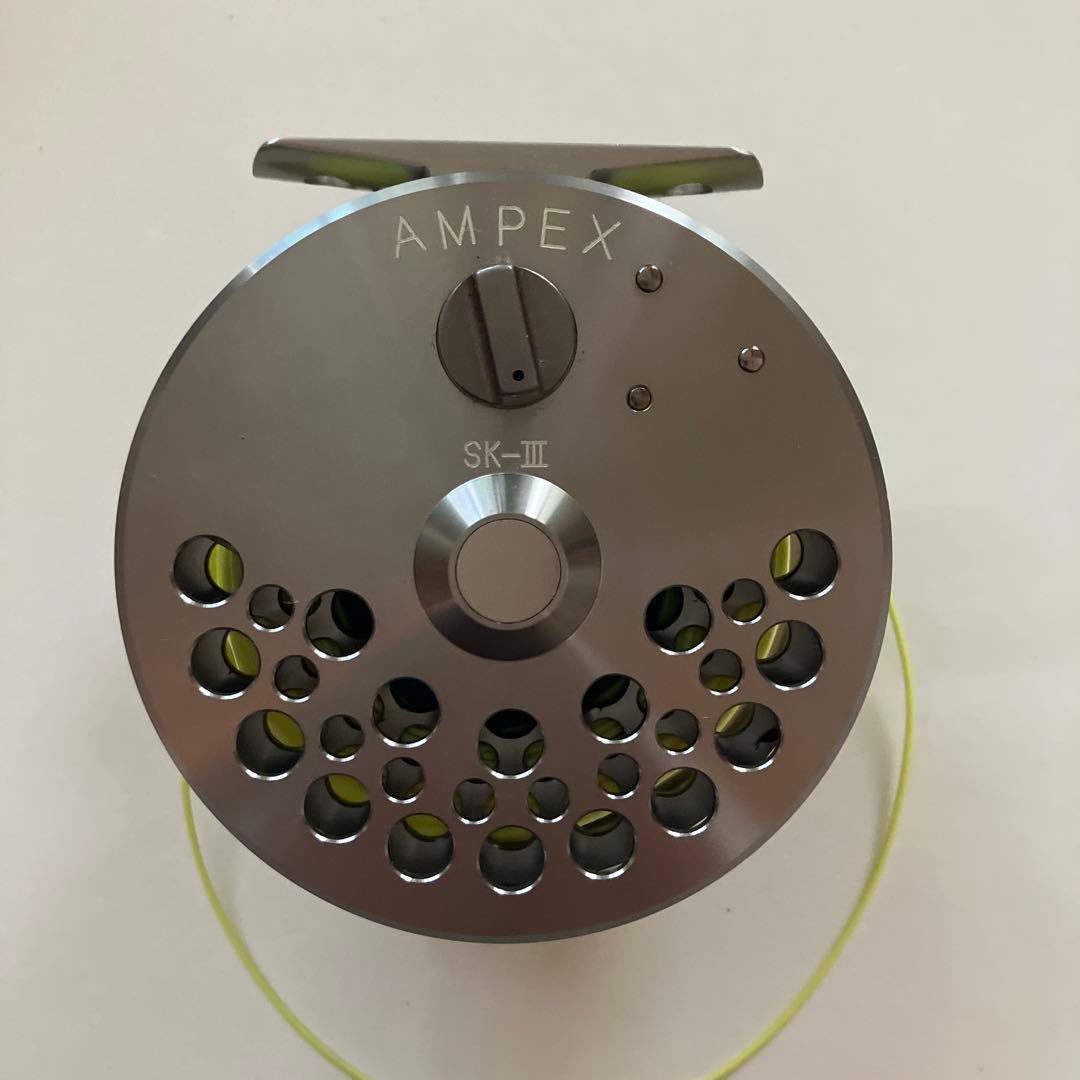 AMPEX SKーⅢ フライリール　ライン付き