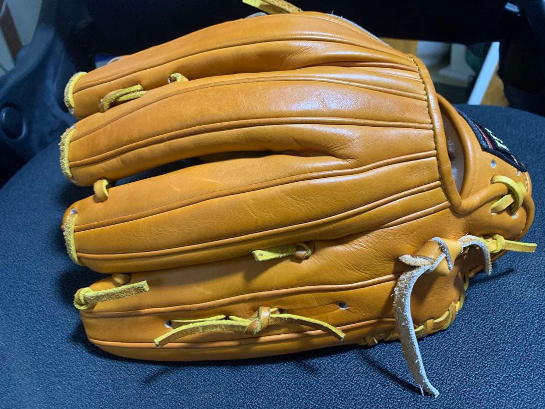Wilson DUAL 硬式グローブ 外野用 ラベル交換済み