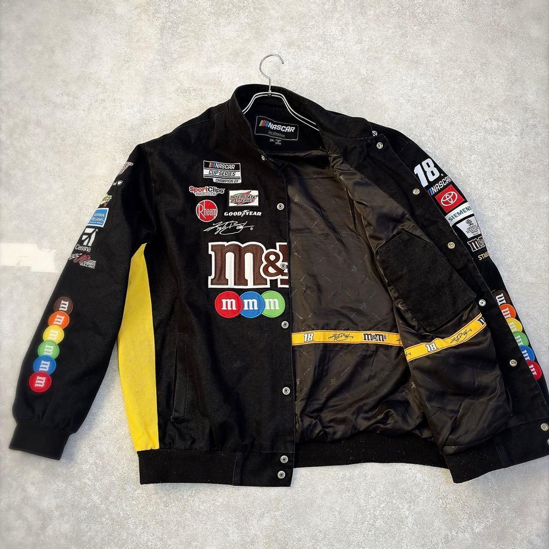 【希少2XL】JH Design NASCAR m&m's レーシングジャケット