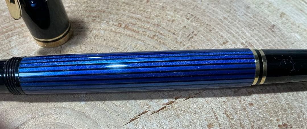 ペリカン Pelikan スーベレーン M400 ブルー縞 万年筆 M