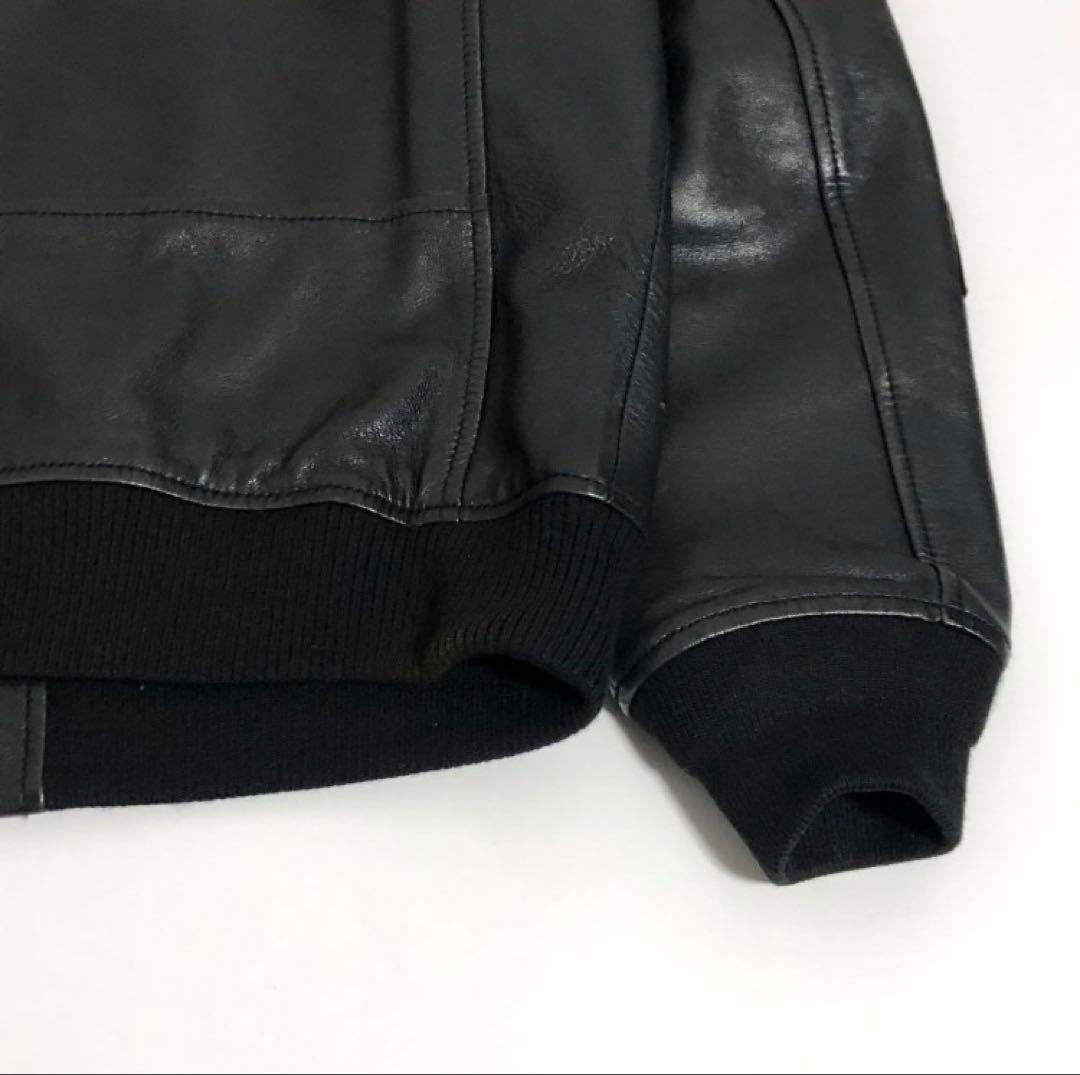 極美品✨AVIREX アヴィレックス トップガン レザー ジャケット ブラック