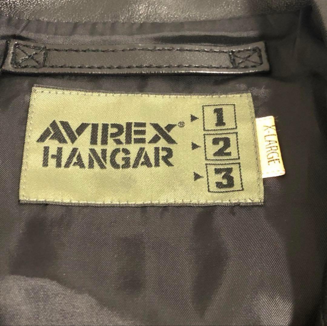 極美品✨AVIREX アヴィレックス トップガン レザー ジャケット ブラック