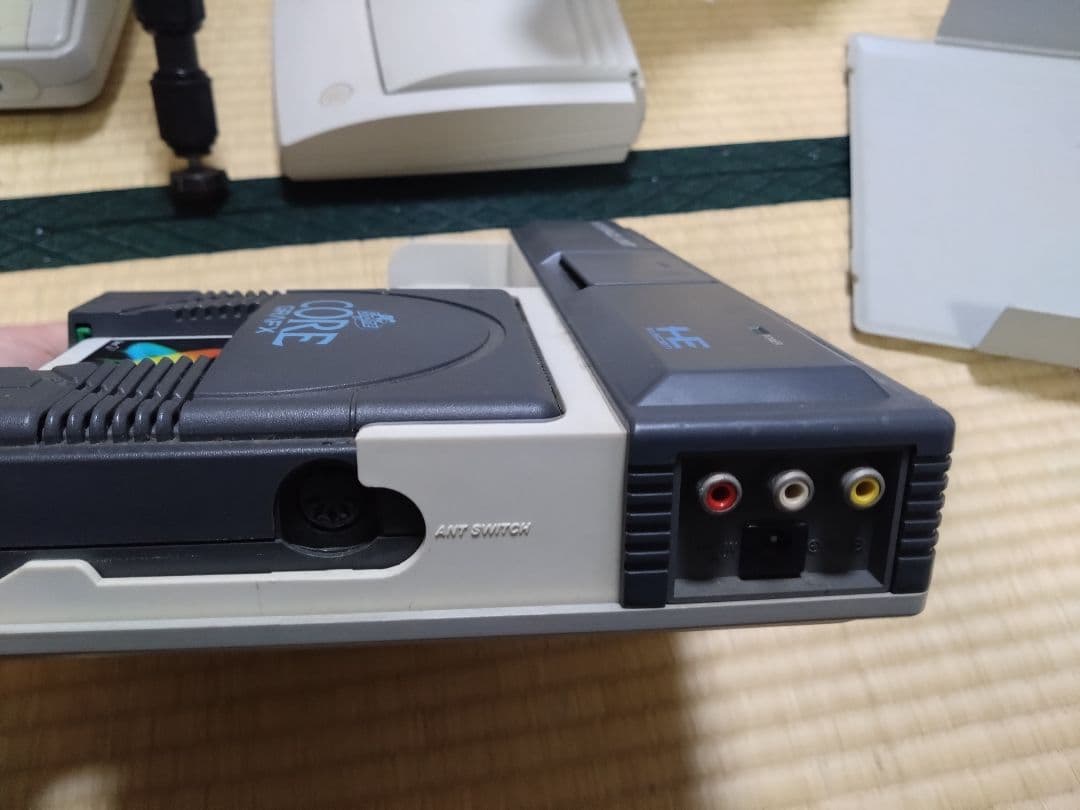 PCエンジン　DUO-R /CDROM²　本体、ソフト、コントローラー