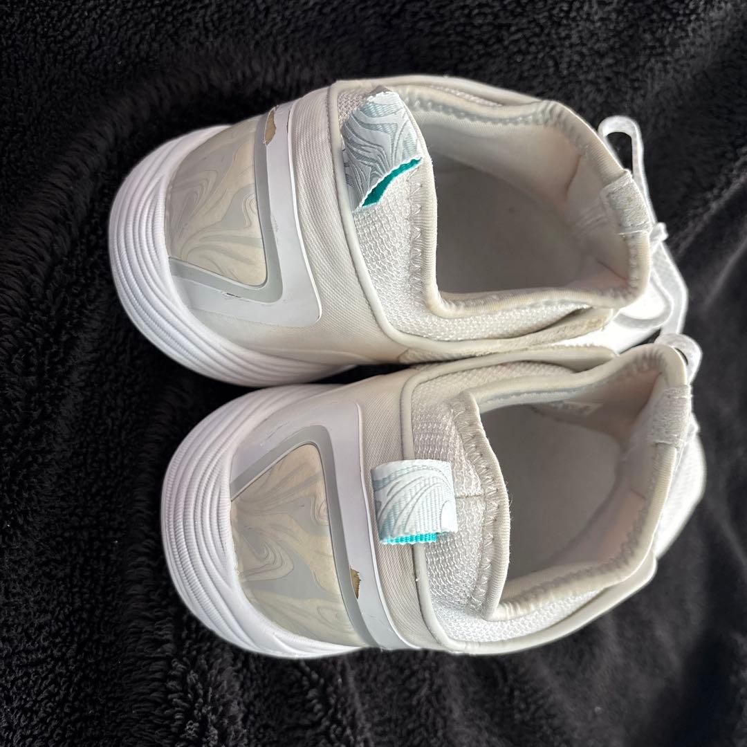ASICS バスケットシューズ ホワイト/ターコイズ　河村勇輝モデル