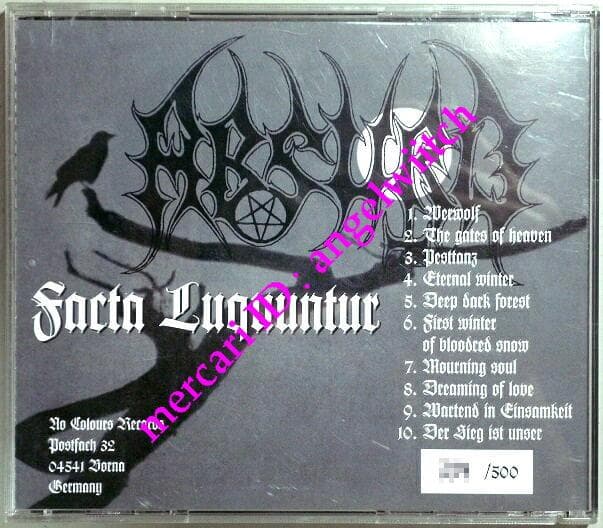 ■ABSURD - Facta Loquuntur■NSブラック名盤■