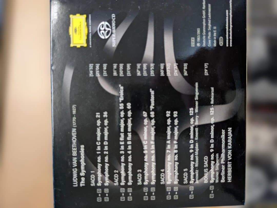 カラヤンベートーヴェン交響曲全集SACD