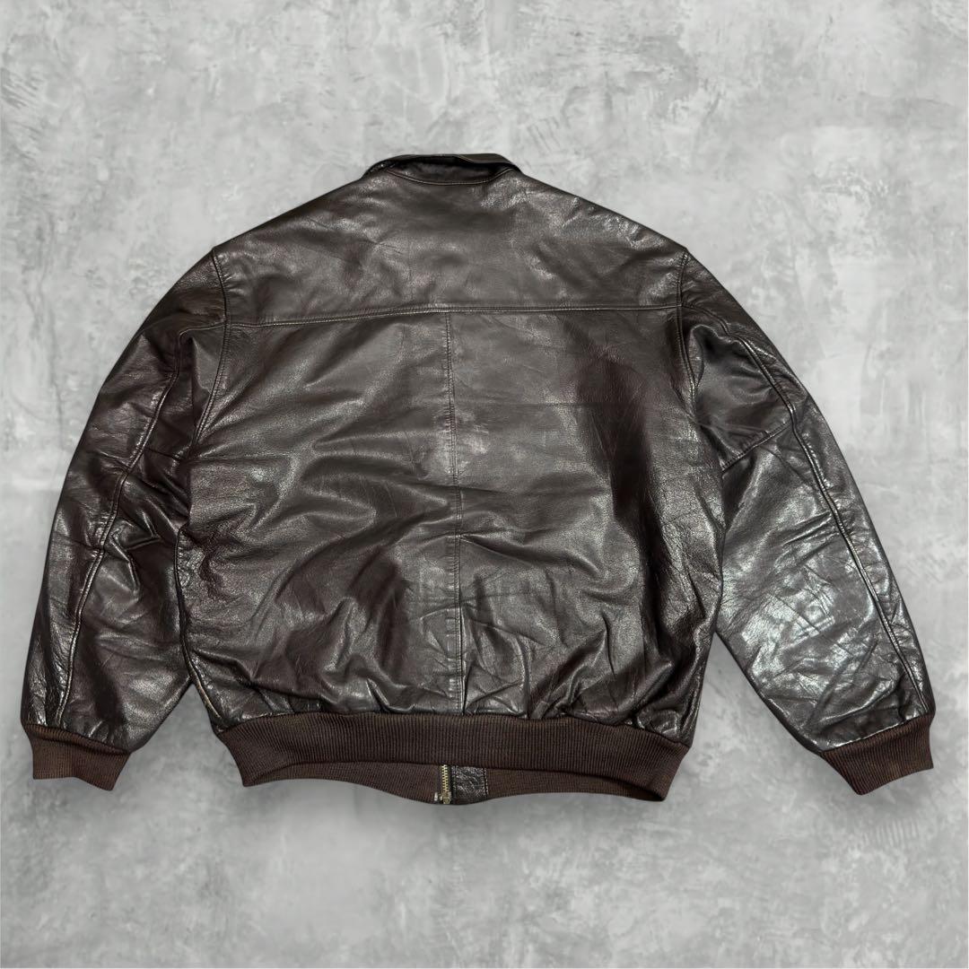 A*K様 【名作】80s USA製 L.L.BEAN A-2 レザー フライトジ