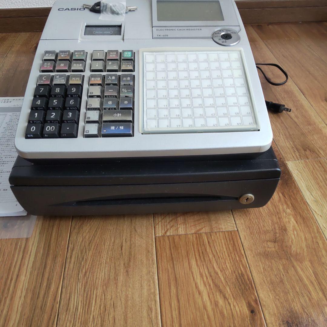CASIO 電子レジスター TK-400(中古)
