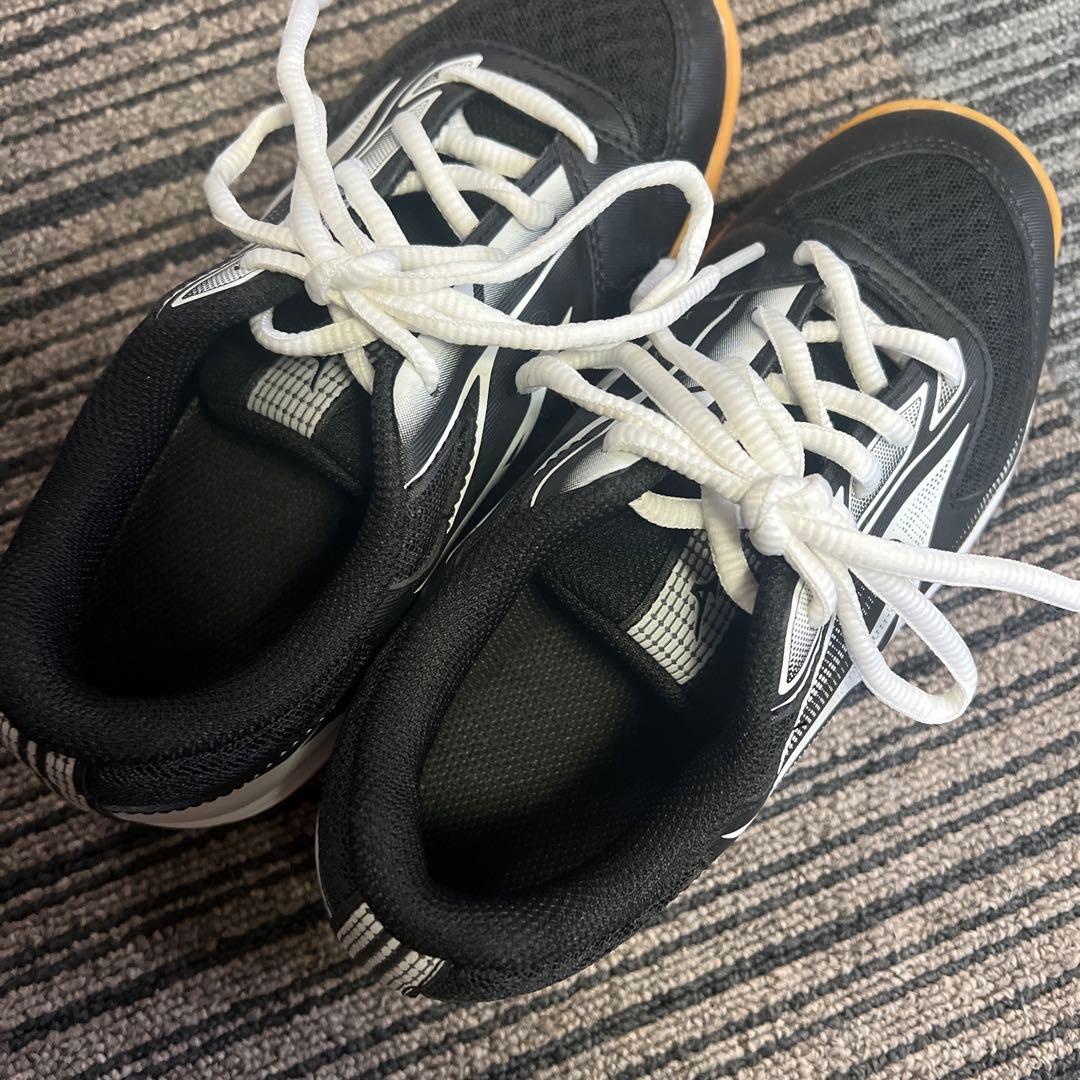 Mizunoバレーボールシューズ ブラック　ジュニア　子供サイズ21.5 ミズノ