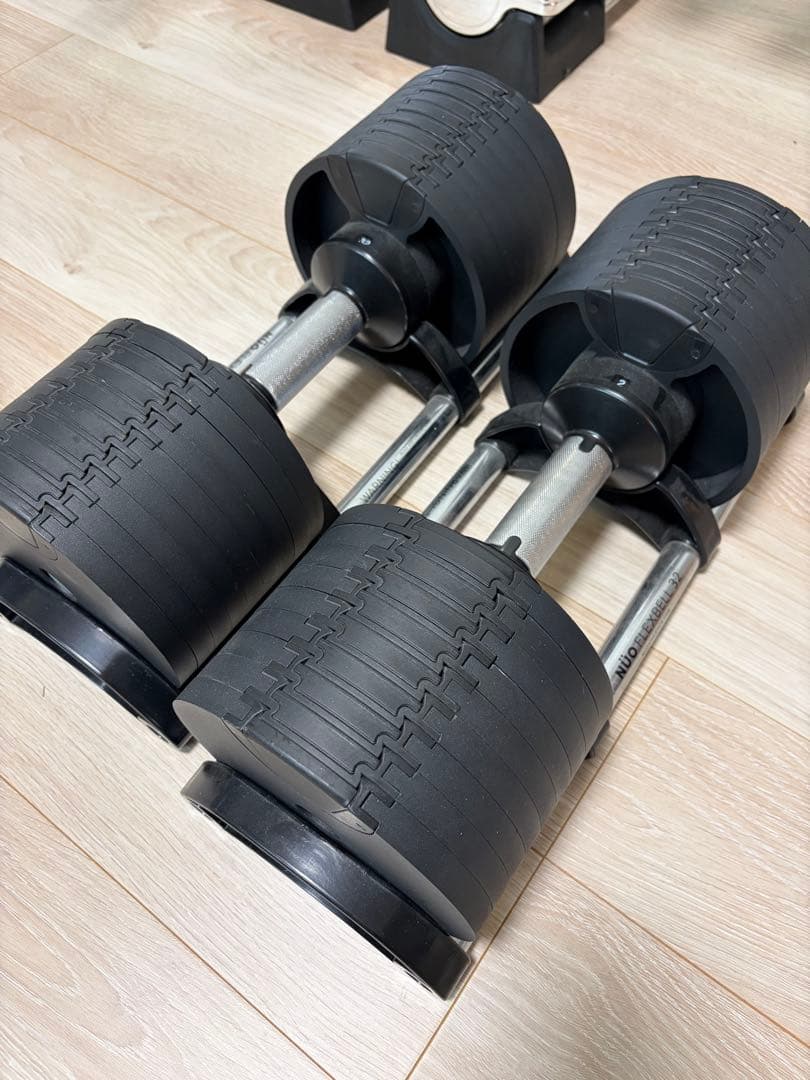 NUO FLEXBELL 32 可変式ダンベル 2個セット／美品／32kg