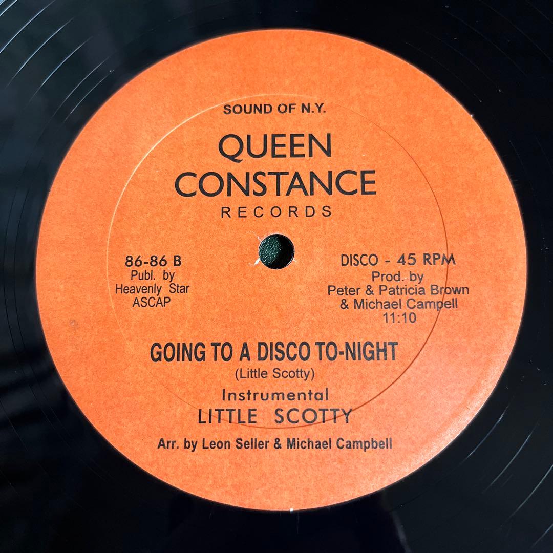 洋楽 LITTLE SCOTTY GOING TO A DISCO TO-NIGHT