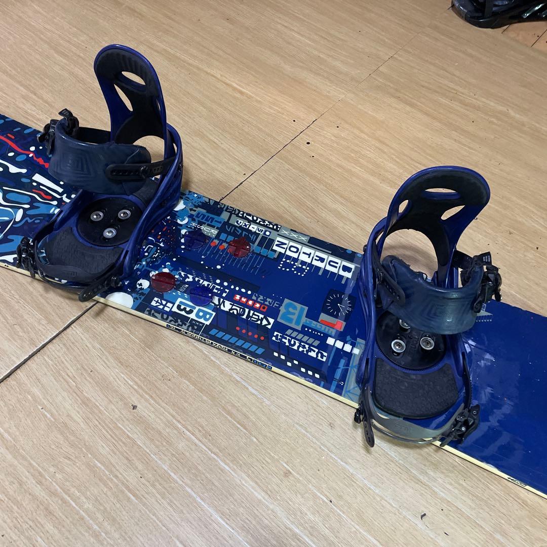 SCOOTER　名作DR　良質国産スノーボードセットOGASAKA製　バイン付