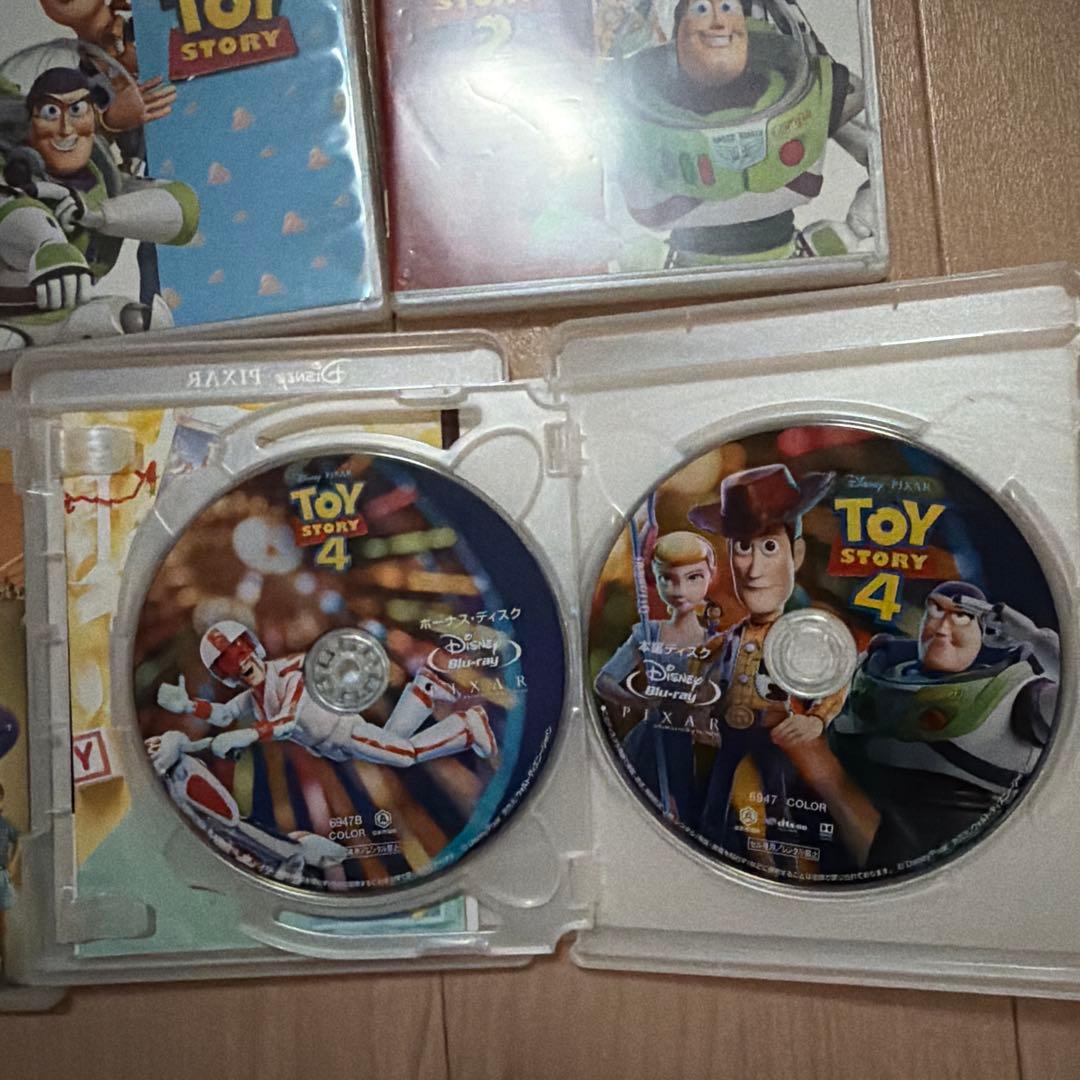 トイストーリー☆DVD☆4点セット