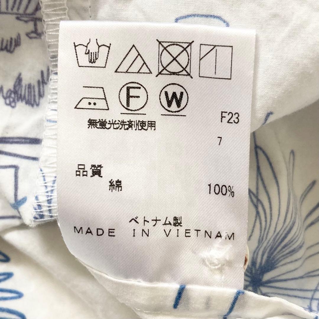 極美品✨ポールスミス 落書き風 シャツ 長袖 40