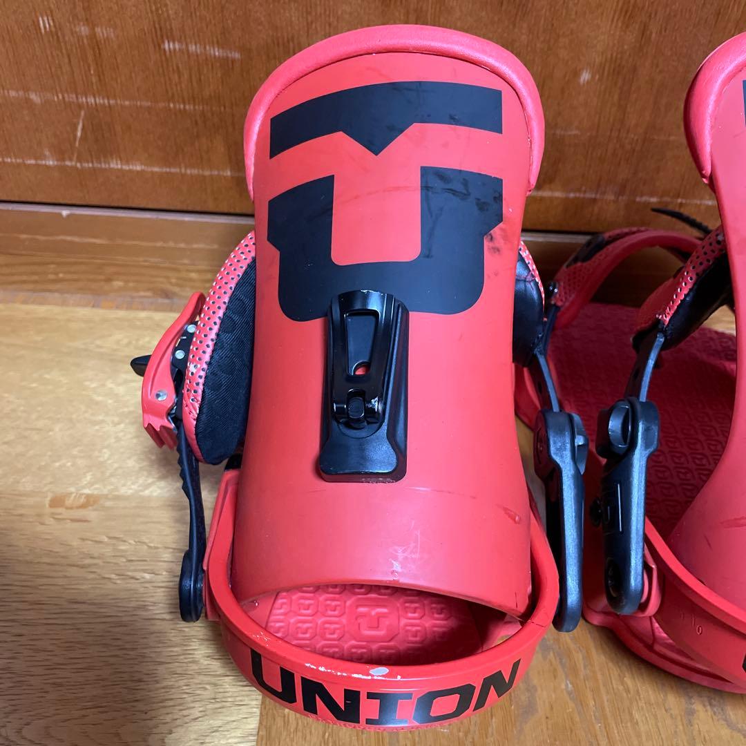 union ユニオン　FORCE TEAM ビンディング　フォース　チーム　赤