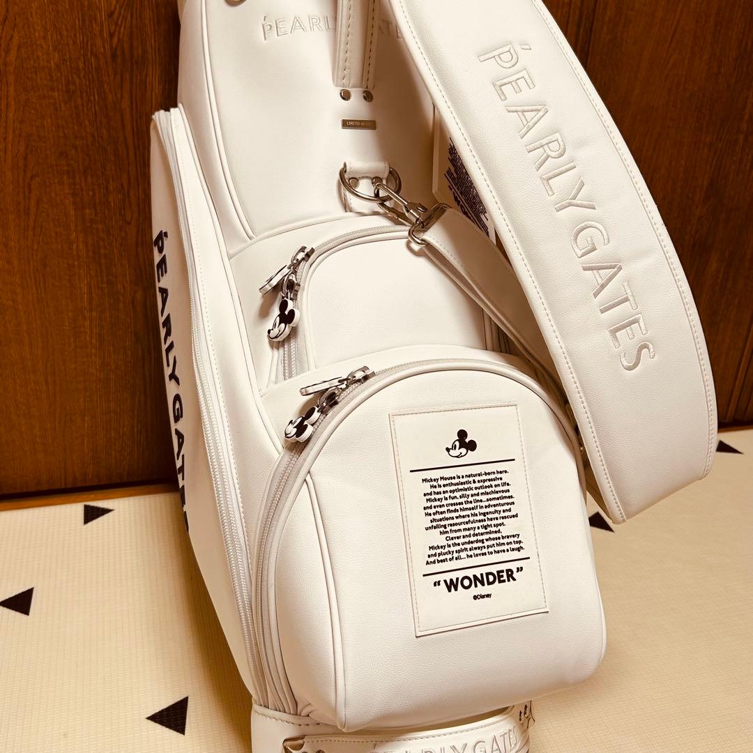 【希少・限定】PEARLY GATES キャディバッグ Disneyコラボ