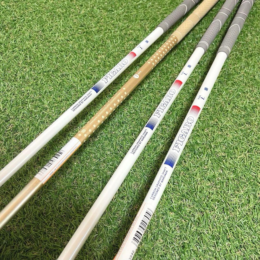 超可愛いピンク美品 初心者に優しい FIGAROレディースゴルフクラブ8本セット