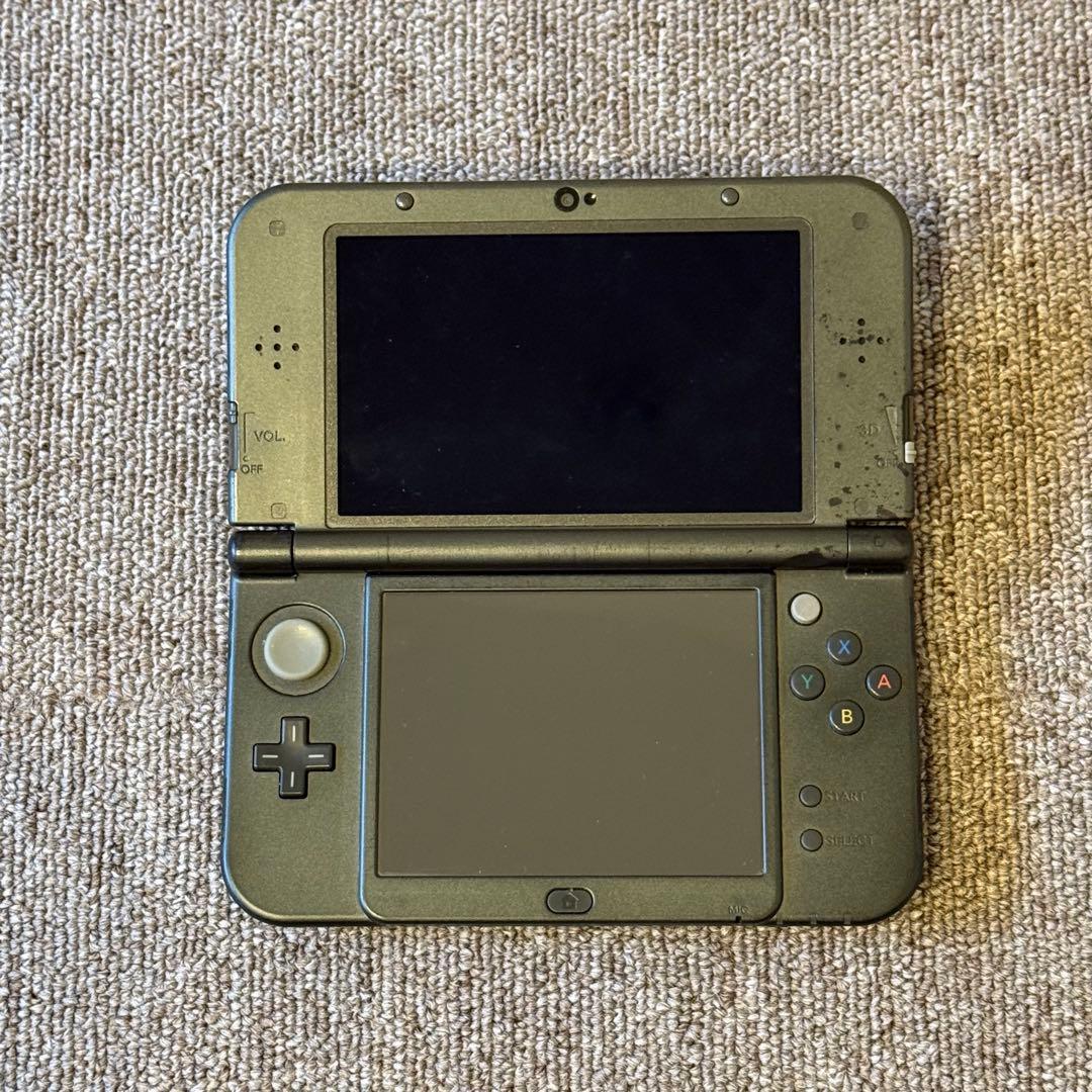 Newニンテンドー3DS LL メタリックブラック 上画面IPS搭載