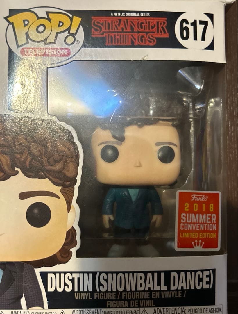 STRANGER THINGS funko pop ダスティン 限定版