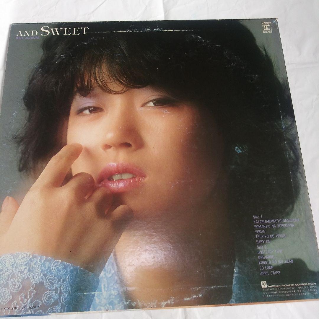 中森明菜LPレコード６枚中古品ですが長期自宅で大事に保管、レコード盤は美品です