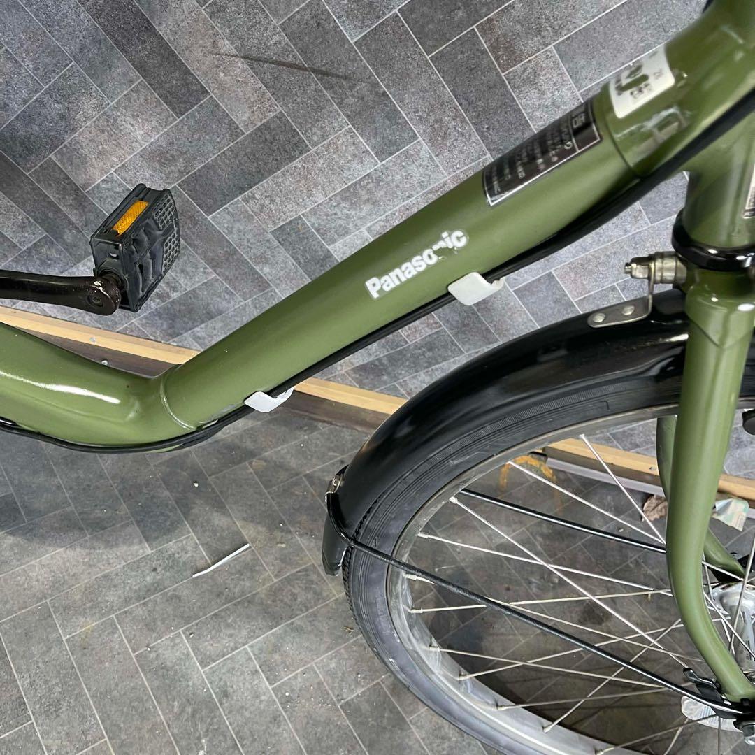 電動アシスト自転車 オリーブグリーン