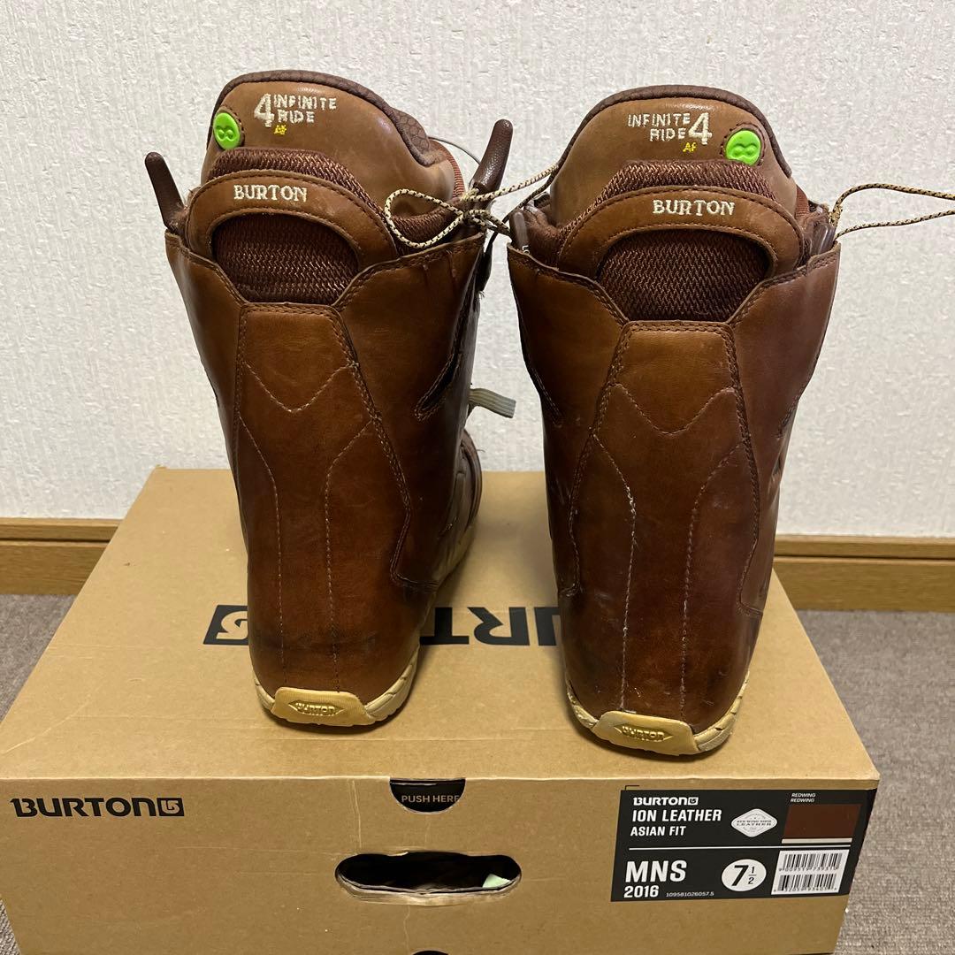 BURTON ION LEATHER ブーツ MNS 71/2 2016