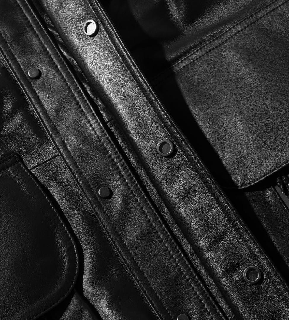 ジャケット・アウター CLESSTE LEATHER CITY WADING JACKET