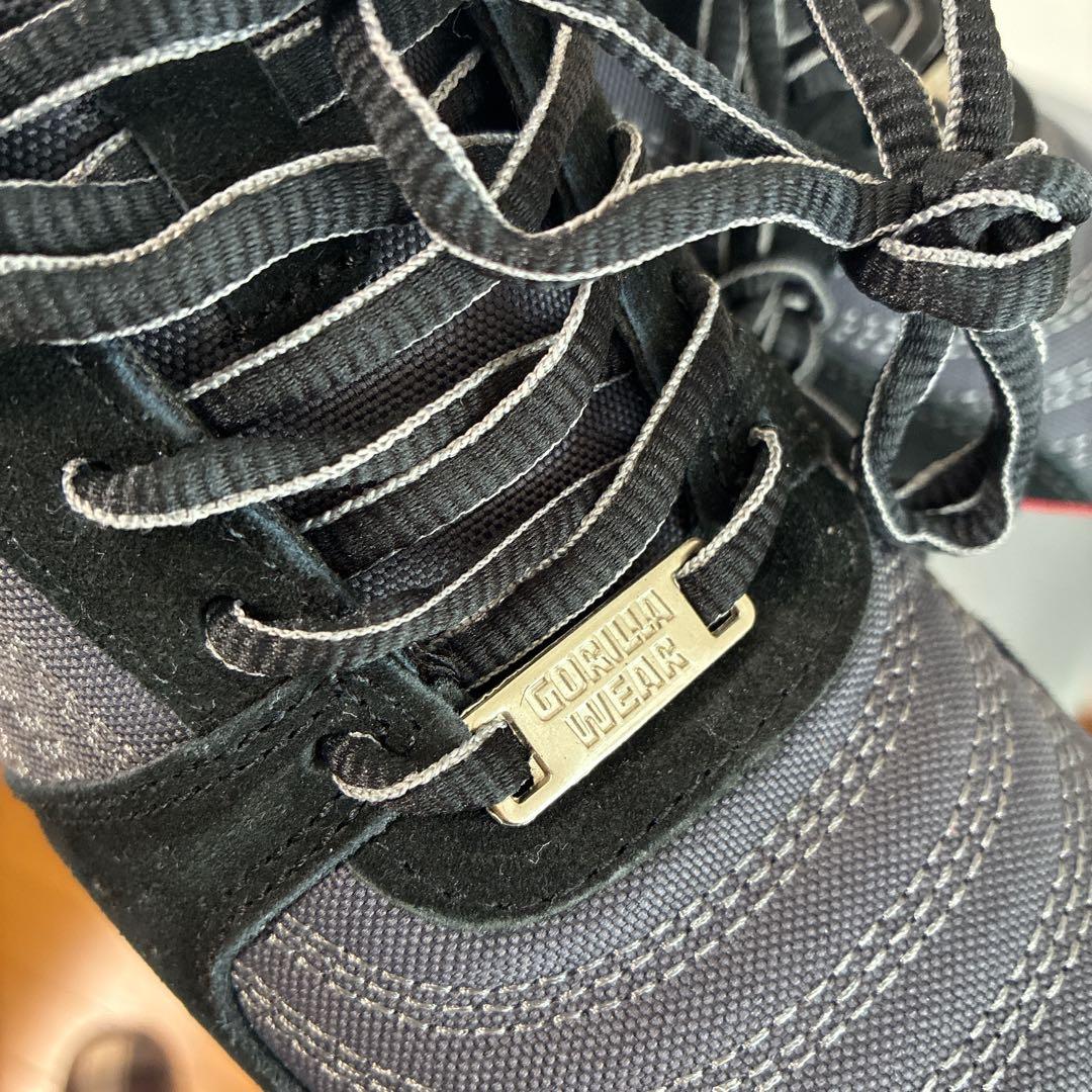 Gorilla Wear トレーニングシューズ 黒　リフティング　ゴリラウェア