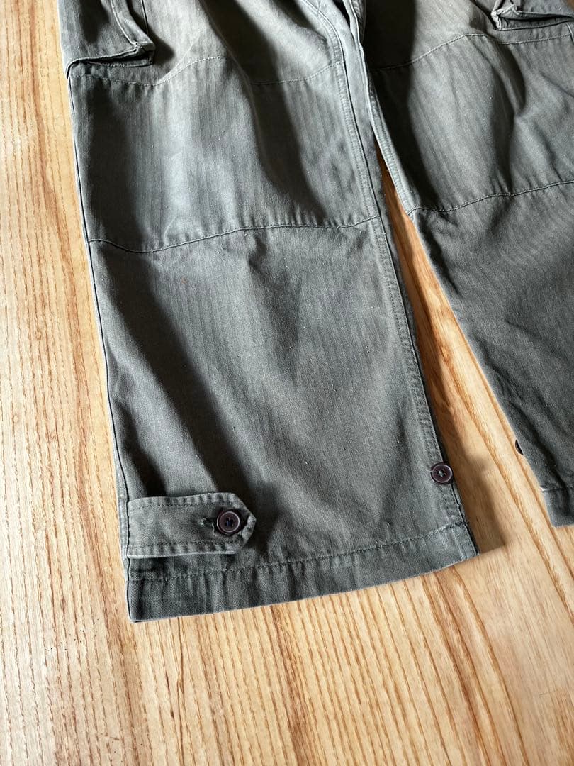 フレンチ M-47 カーゴパンツ 46 ワイド ミリタリー ARMY 古着