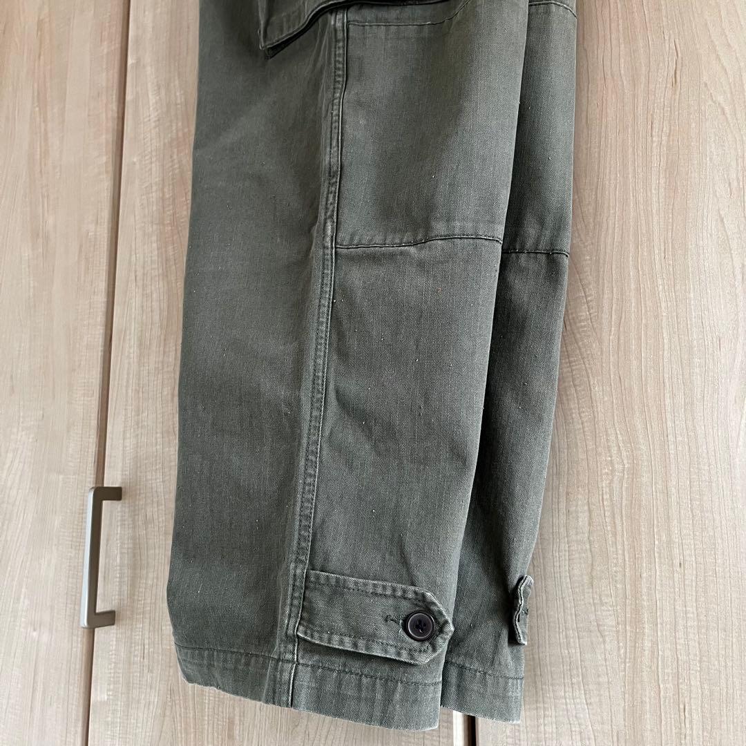 フレンチ M-47 カーゴパンツ 46 ワイド ミリタリー ARMY 古着