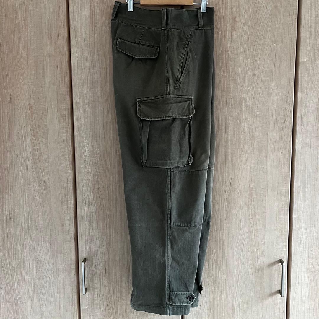 フレンチ M-47 カーゴパンツ 46 ワイド ミリタリー ARMY 古着