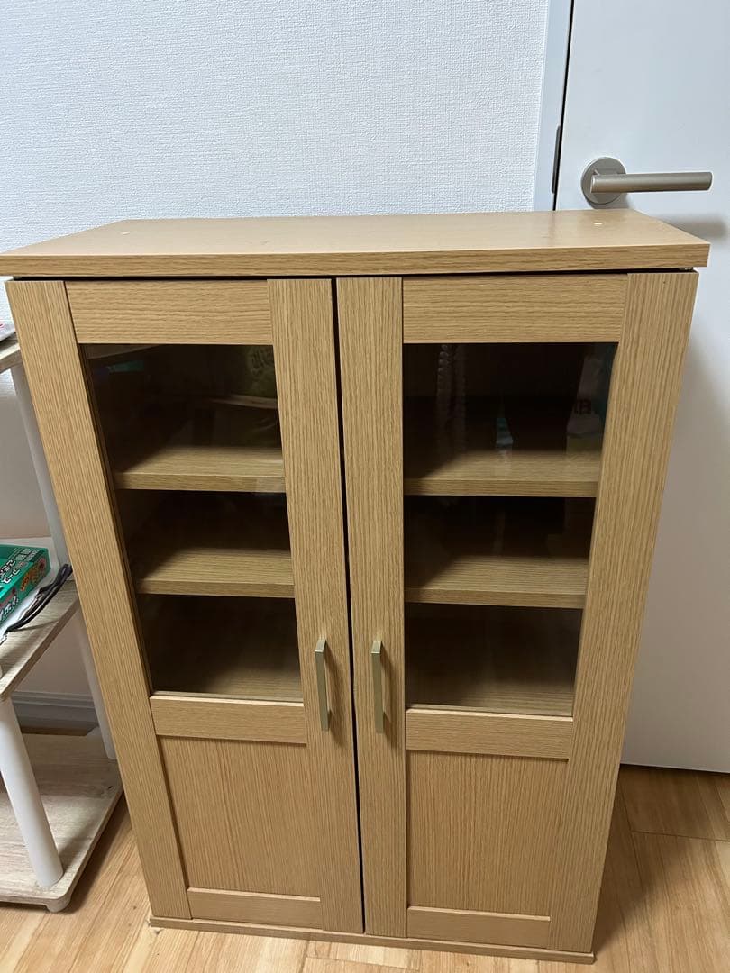 木製食器棚 高さ約90cm