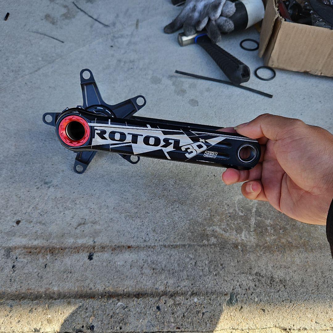ROTOR 3D クランクアーム 170mm 30mmスピンドル