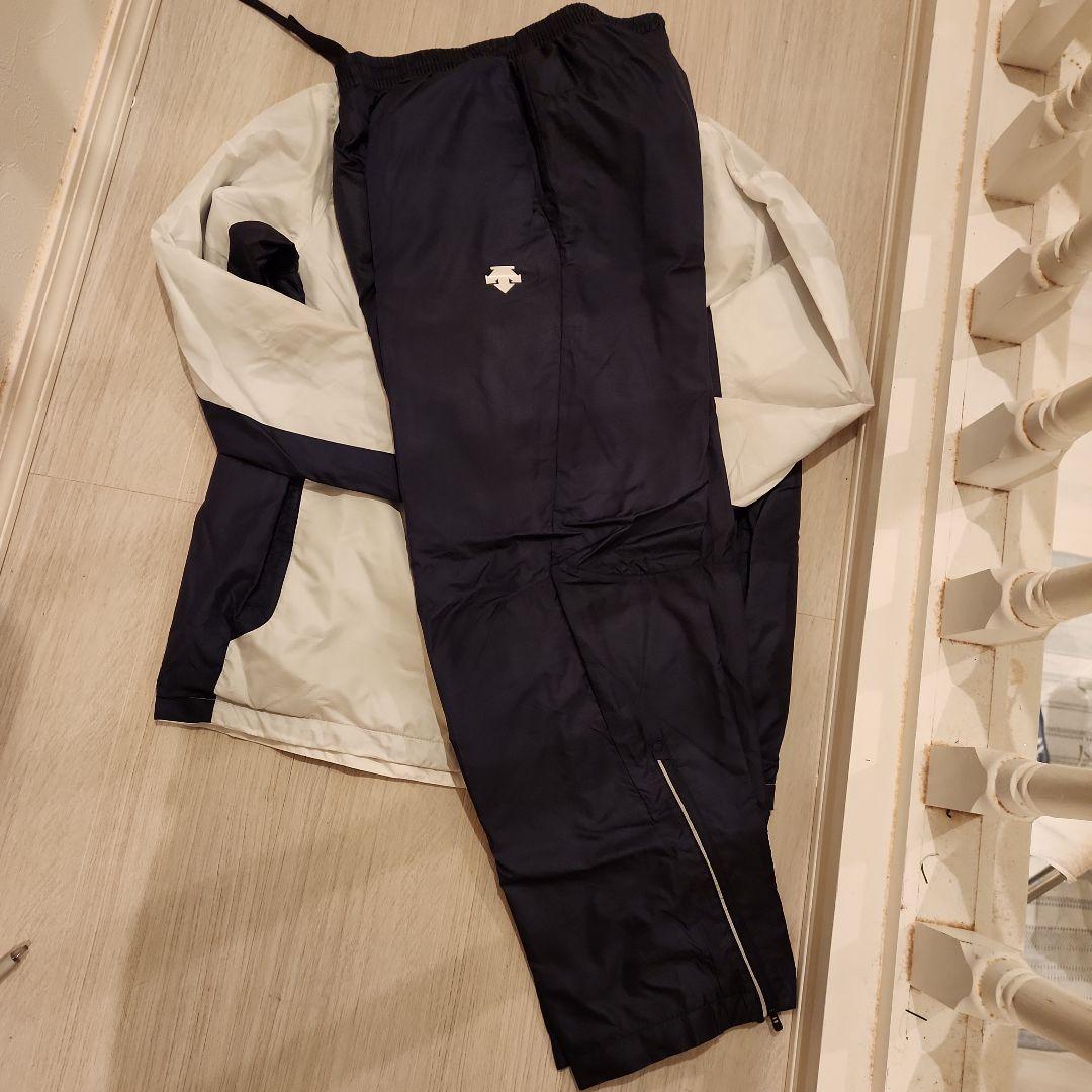 最終価格　DESCENTE ウィンドブレーカー　上下セット　メンズL