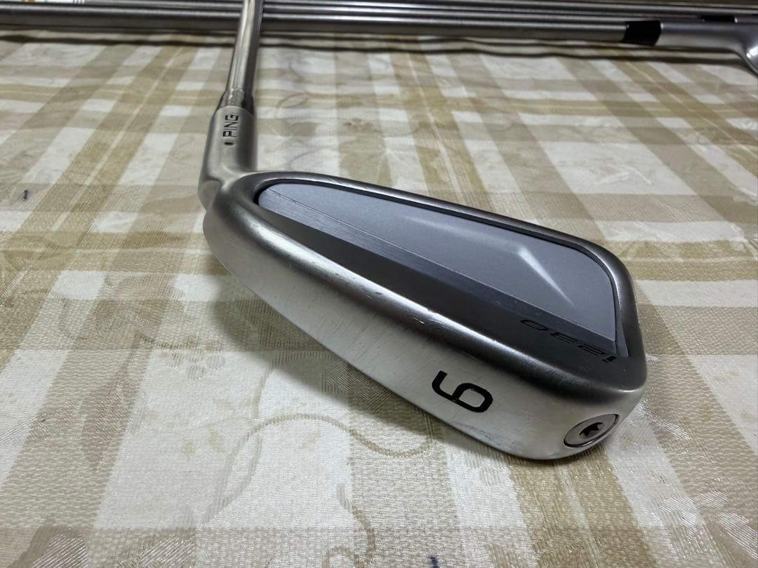 PING i230 Steel Fiber i80 R 5〜W 6本　黒ドット