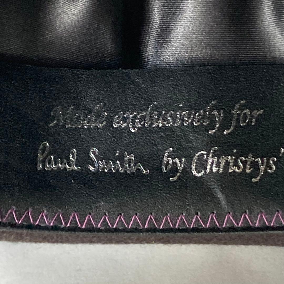 Paul Smith 別注 Christys’ 英国製 中折れ帽 ウールフェルト
