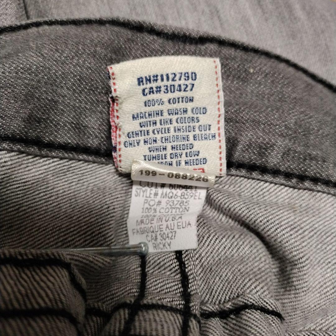 TRUE RELIGION トゥルーレリジョン ブラック グレー デニムパンツ