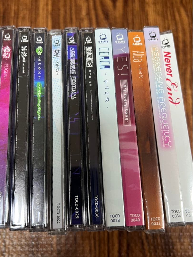 d*2様 C-CLAYS 18枚 まとめ 東方project CD 帯有