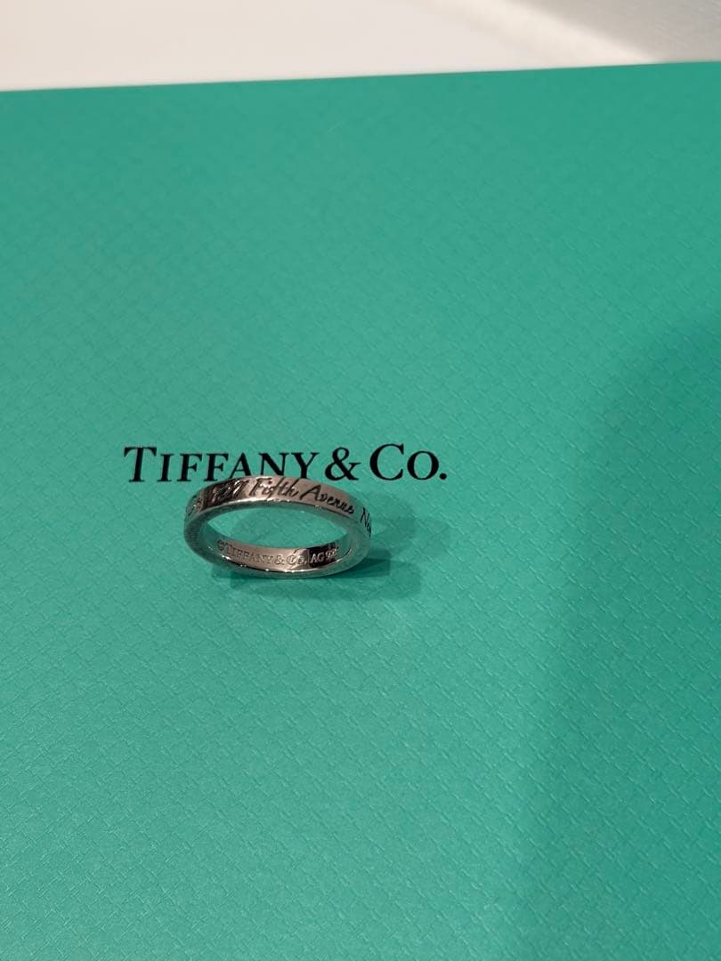Tiffany & Co. ノーツ リング シルバー