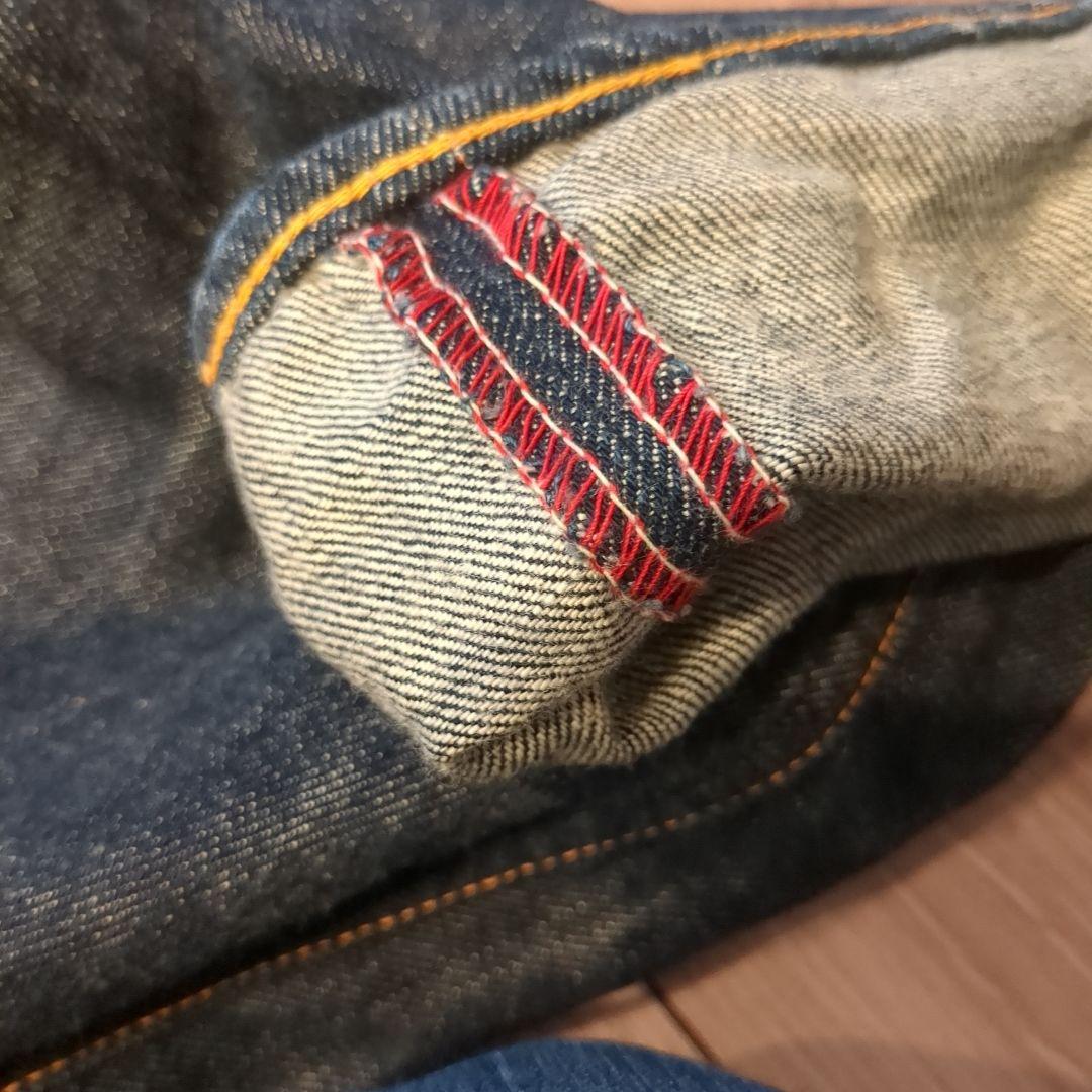 EVISU エヴィス ストレートデニムパンツ 33×35 中古