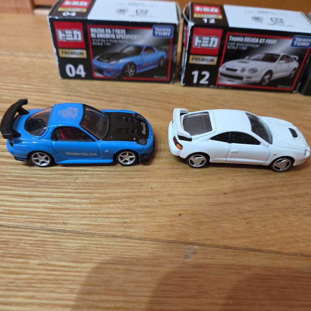 トミカまとめ売り RX-7雨宮仕様、セリカ、NSX、GT-R、AE86セット
